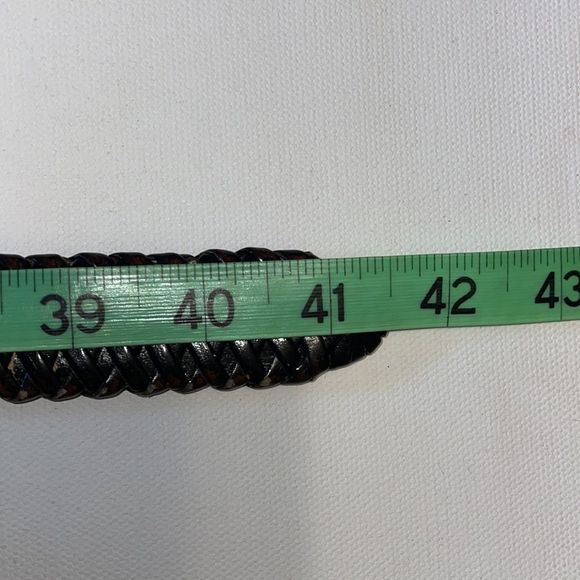 Vintage Men’s Braided Leather Belt - Picture 7 of 9